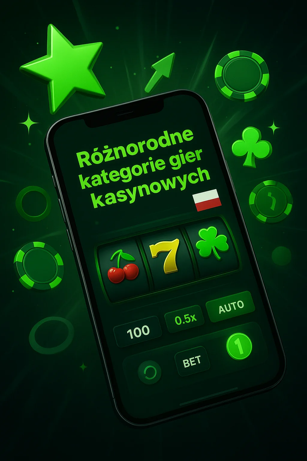 Różnorodne kategorie gier kasynowych